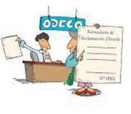 Alegoría de una reclamación.