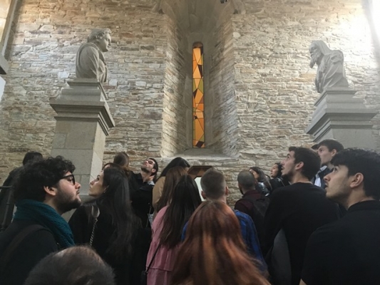Visita ao Parador Hostal dos Reis Católicos 03/11/2017 CS de Aloxamentos Turísticos 1º e 2º
