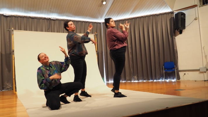 Representación teatral "Elisa e Marcela" pola compañía A Panadaría
