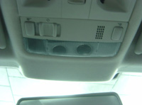 Se trata de los interruptores de maniobra del techo solar.