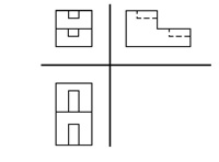 Actividad 3 de la tarea. Vistas de la figura de la tercera actividad de la tarea.