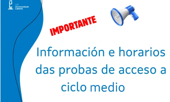 Probas de acceso