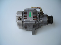 Fotografía de un alternador.