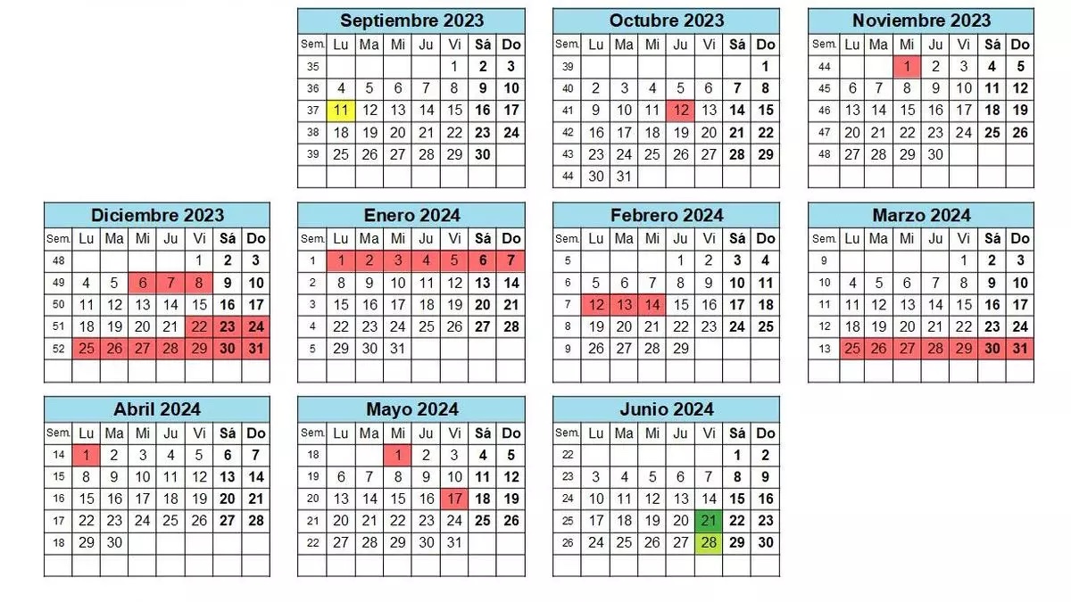 calendario