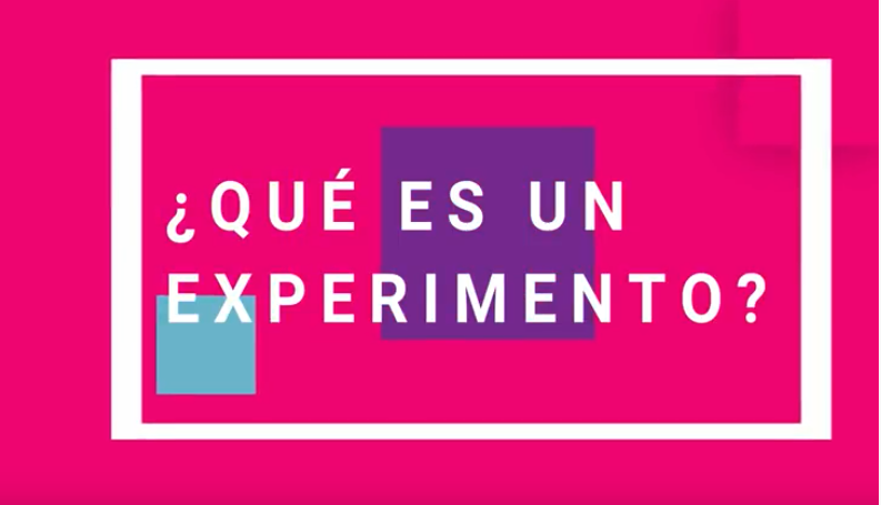 CARTEL VIDEO EXPERIMENTO