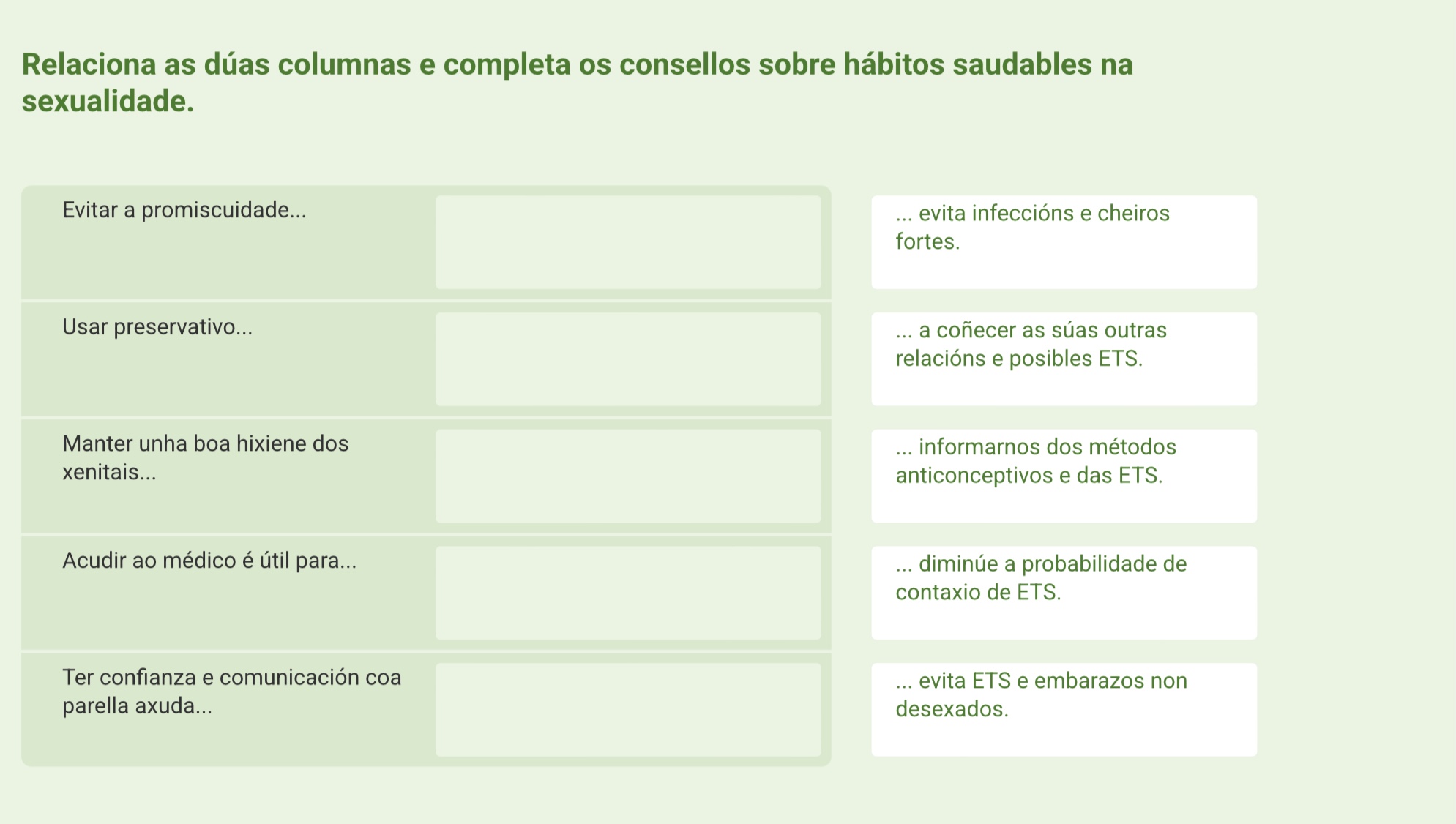HÁBITOS SAUDABLES SEXUALIDADE