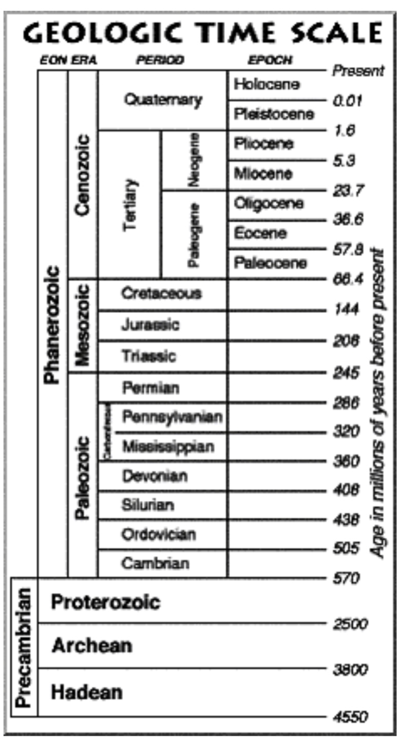 ESCALA TEMPO XEOLÓXICA