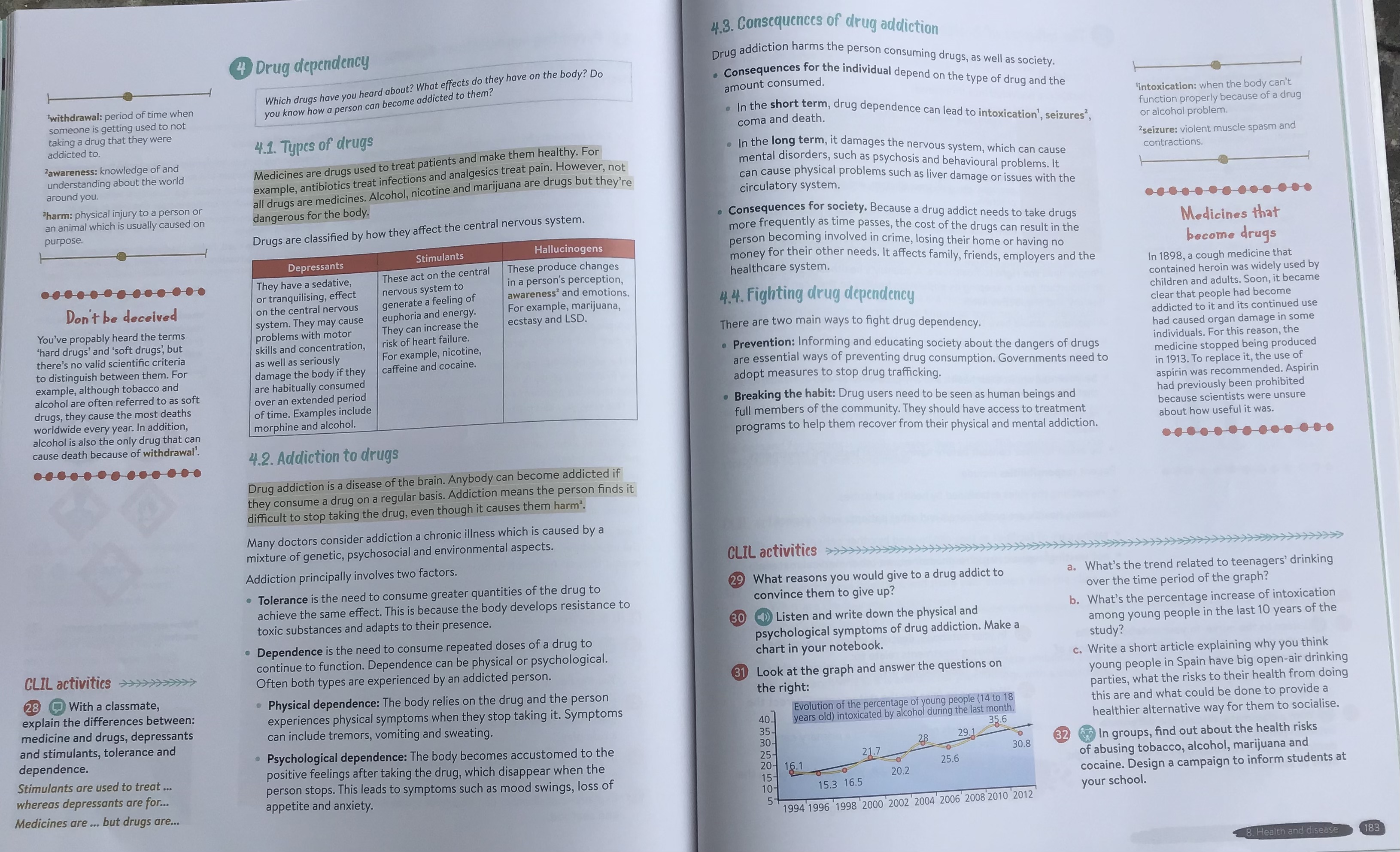 HEALTH AND DISEASE