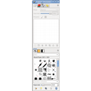 Mostrar la imagen 3. Ventana Capas-Pinceles