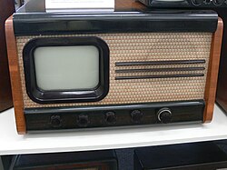 Modelo televisión checoeslovaca.
