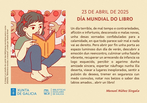 Texto sobre o Día do Libro