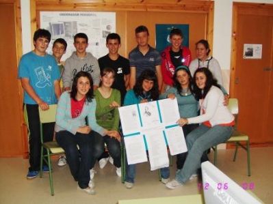 3º A presentou un traballo sobre María Gaetana Agnesi
