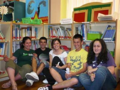 2º premio do II Concurso de acertixos
De esquerda a dereita: Silvia, Kevin, Valeria, Martín e Marta
