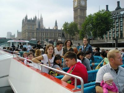 De cruceiro polo Támesis
The Houses of The Parliament. Vista dende o río
