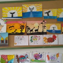 Pinturas del alumnado