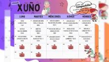 menú xuño