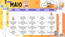 menú maio