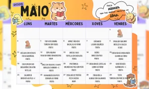 menú maio