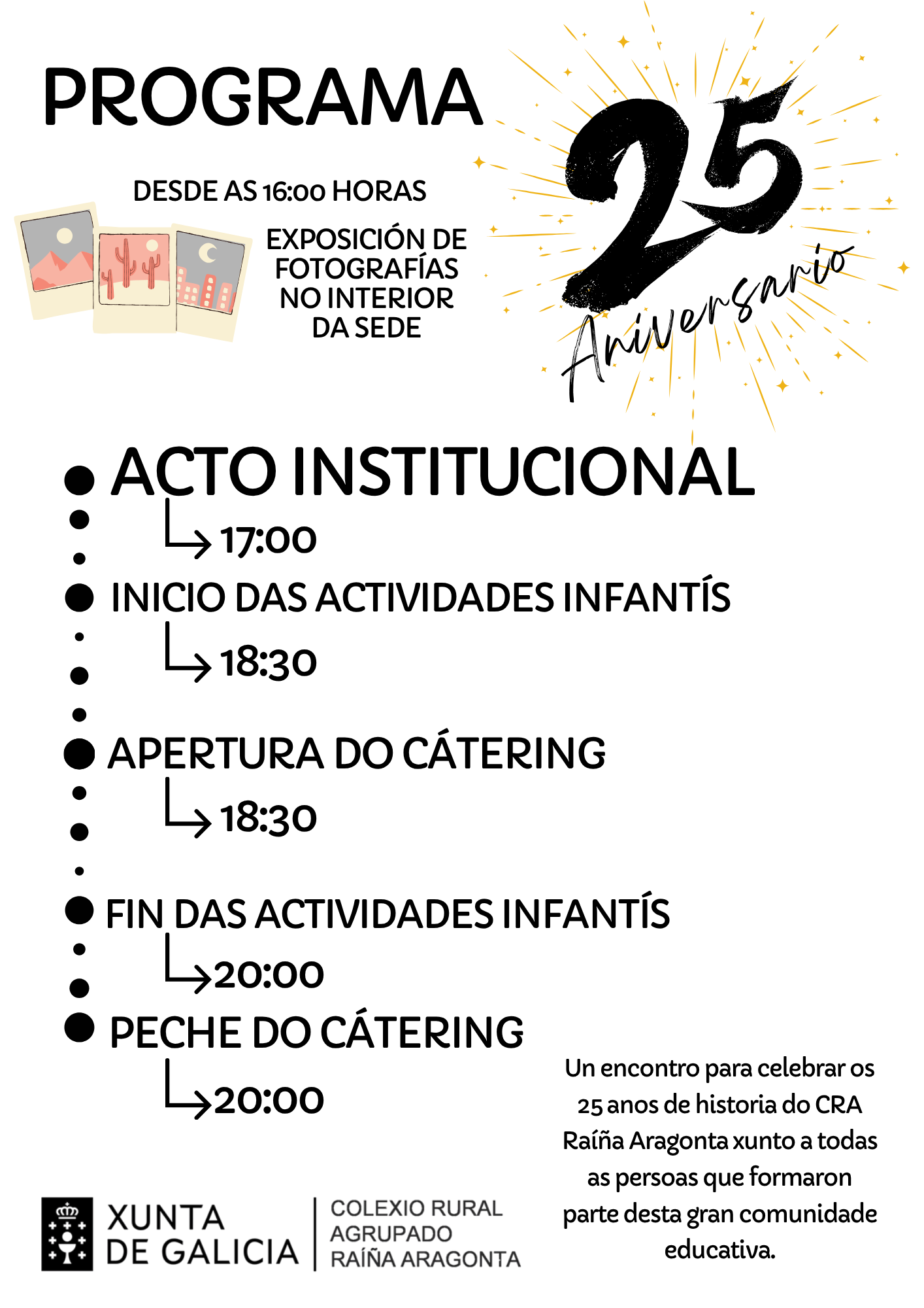Programa do evento