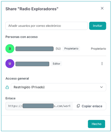 Edición colaborativa