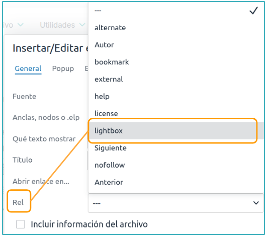 efecto lightbox