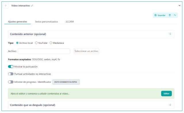 Vídeo interactivo