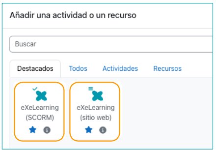 Páxinas Moodle