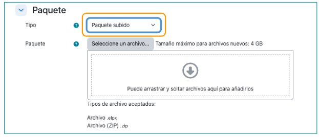 Páxina web Moodle 4