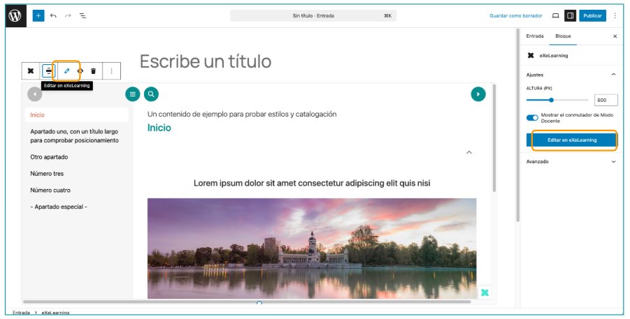 Páxinas en WordPress 3