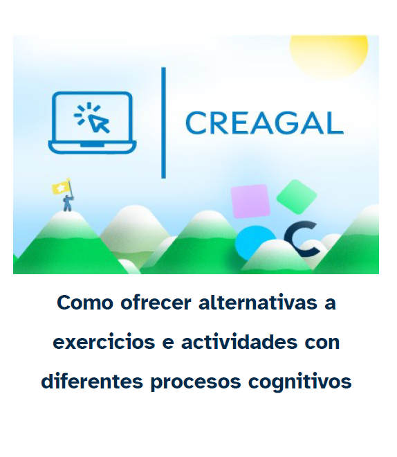 Portada do PDF Como ofrecer alternativas a exercicios e actividades con diferentes procesos cognitivos. Descarga o documento PDF (abre nunha nova xanela)