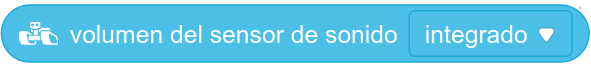 Imaxe do bloque valor do sensor de son integrado