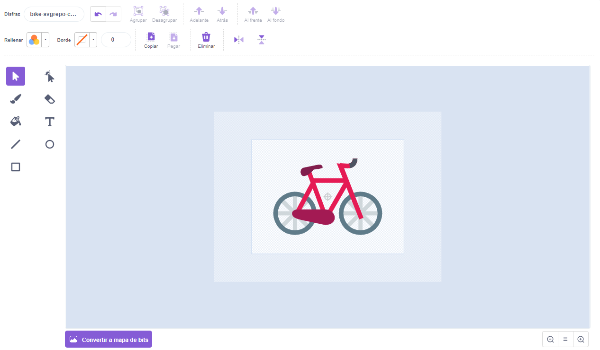 Editor vectorial de imágenes en Scratch