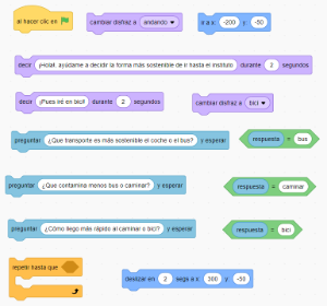 Ayuda con bloques del programa