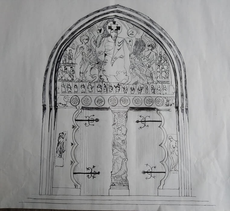 Portada Iglesia románica