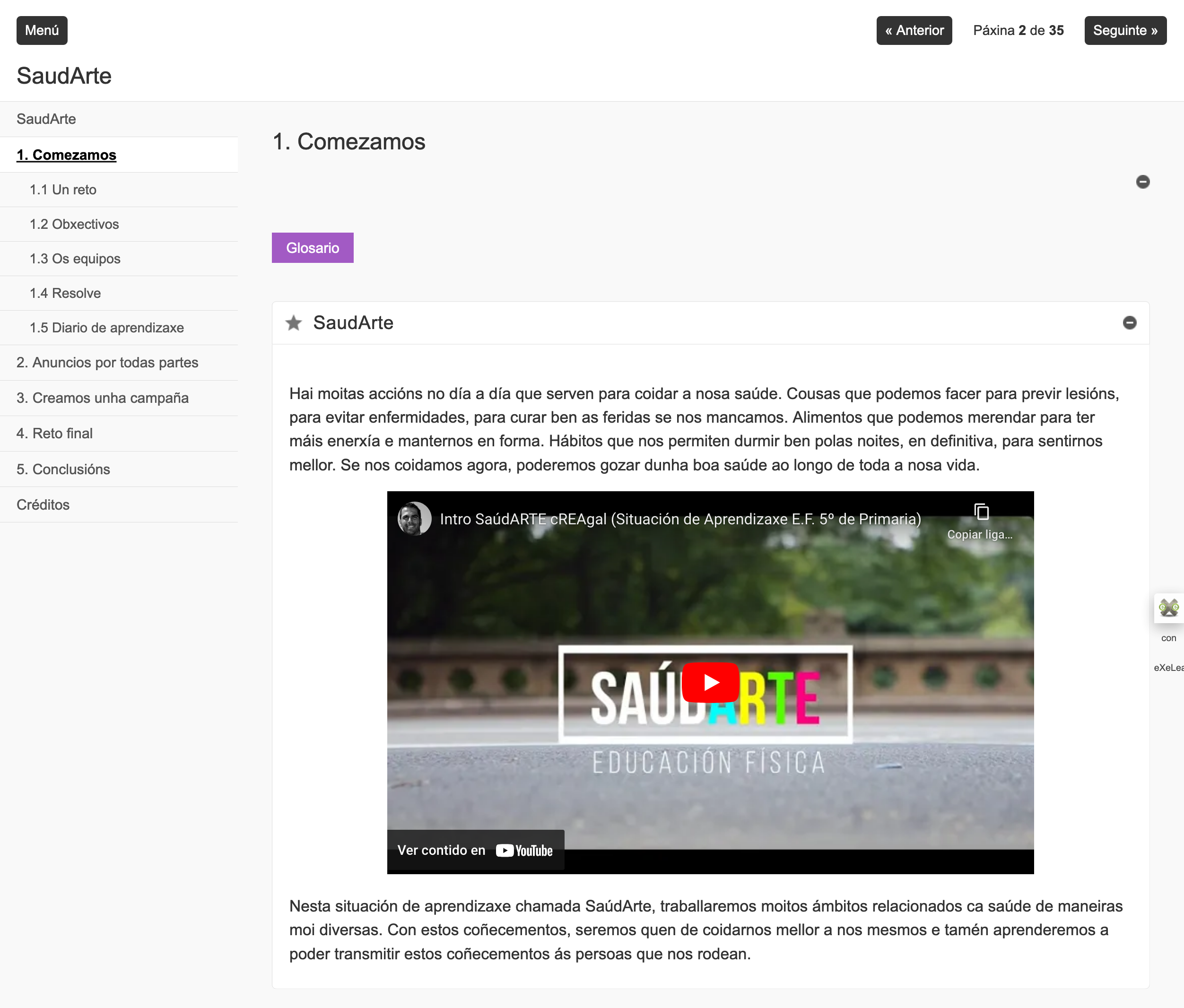 Exemplo REA con estilo Base