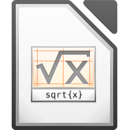 Icono LibreOffice Math