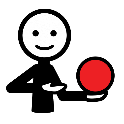 Ejemplo Persona mostrando algo