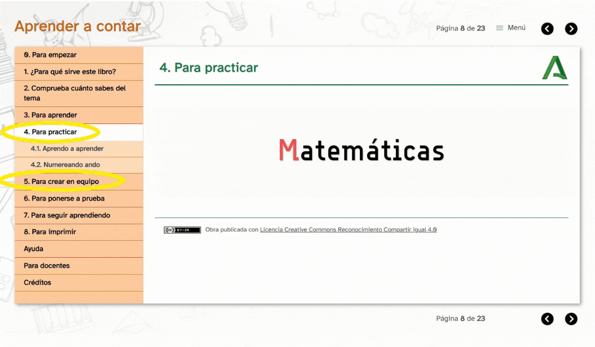 Exemplo de variedade de actividades