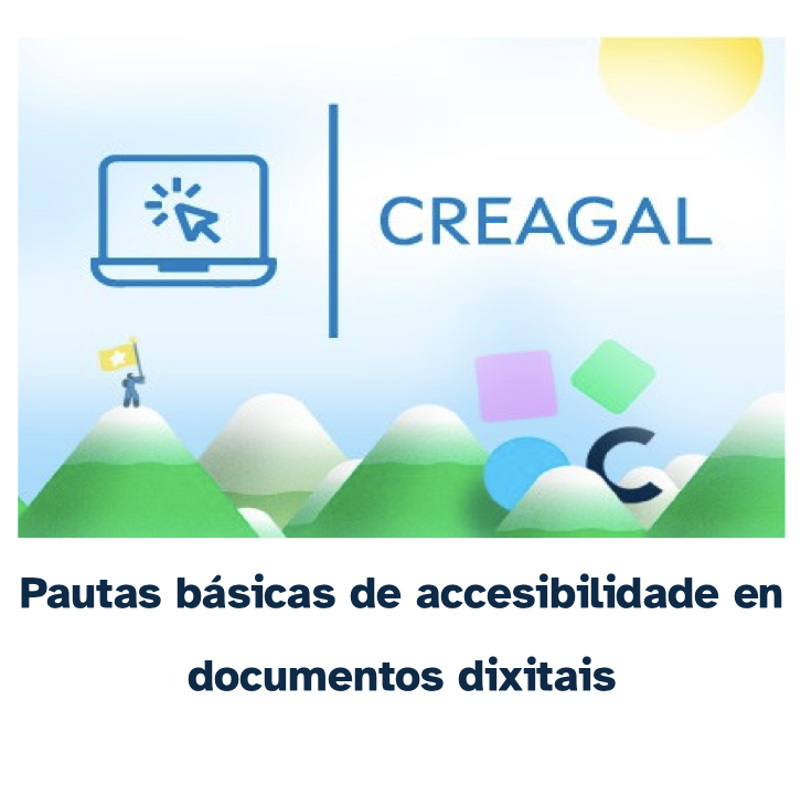Portada do PDF Pautas básicas de accesibilidade