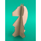 Caballo en corte láser