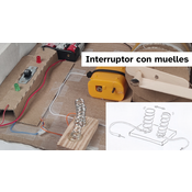 Elementos Eléctricos Control Maniobra Interruptor Muelle