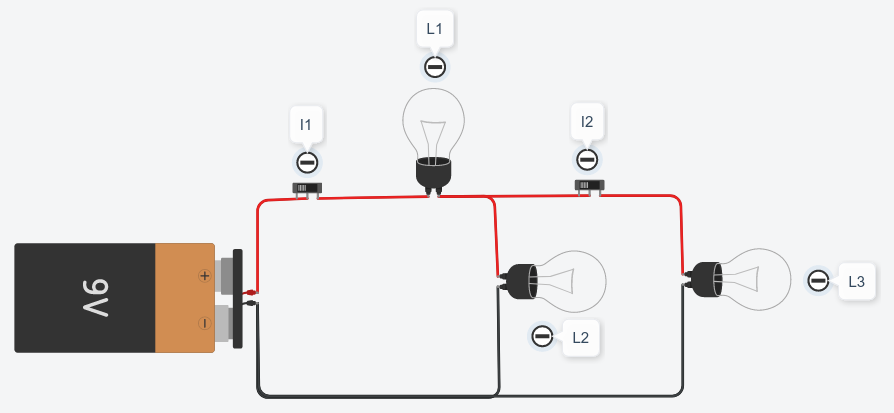 En la imagen se puede ver un montaje eléctrico