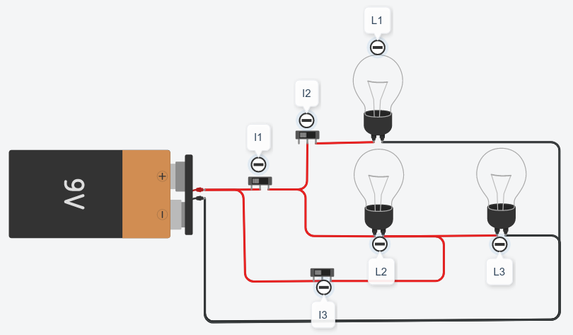 En la imagen se puede ver un montaje eléctrico