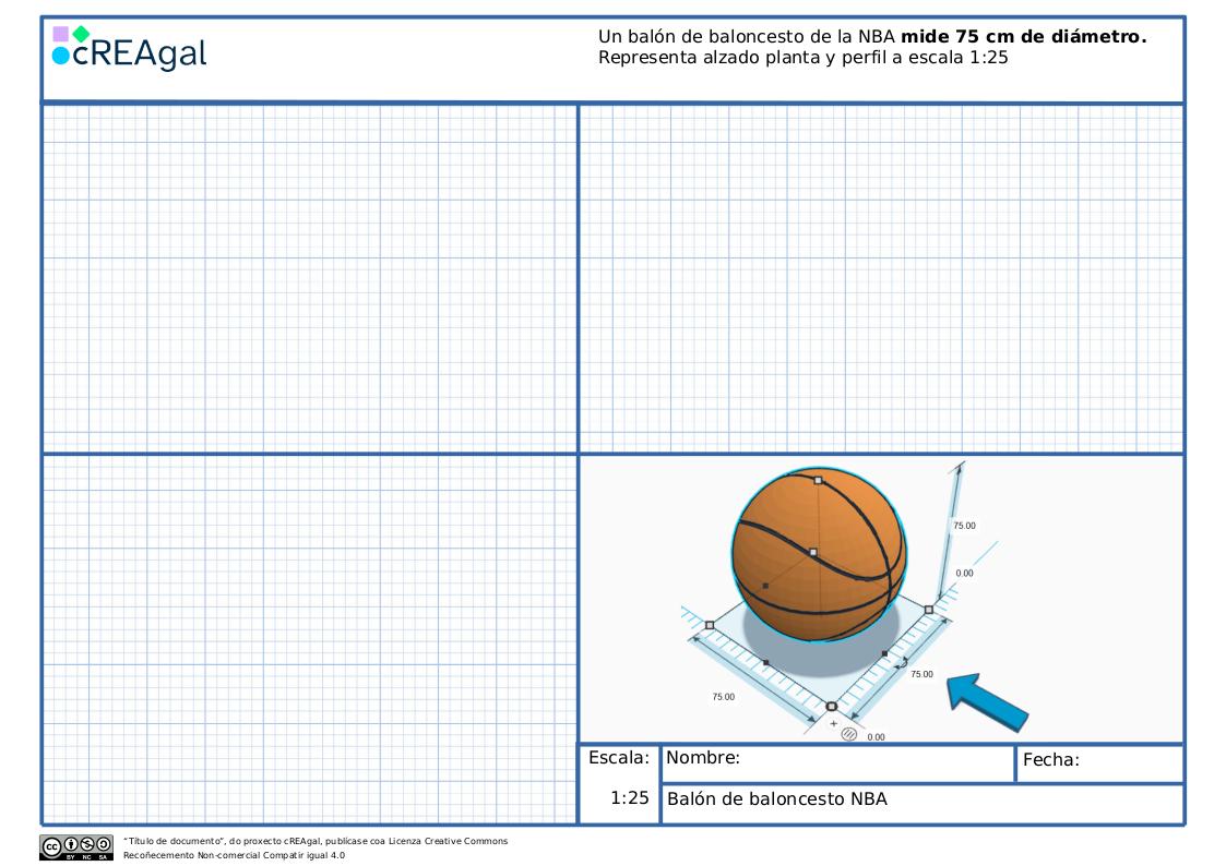 Lámina de pelota de baloncesto