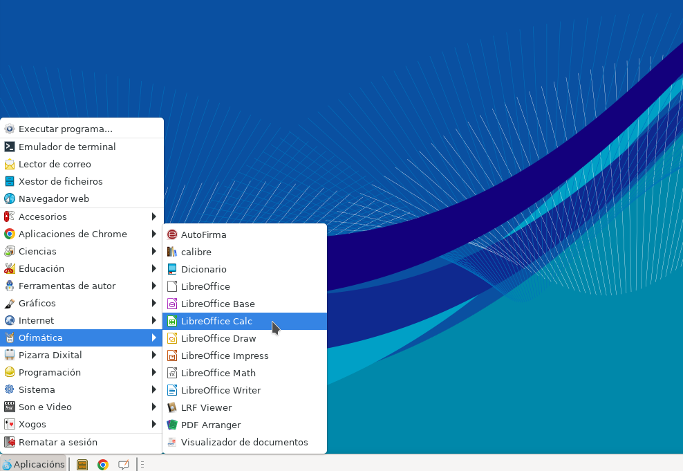 La imagen muestra una captura de pantalla de la maqueta Abalar