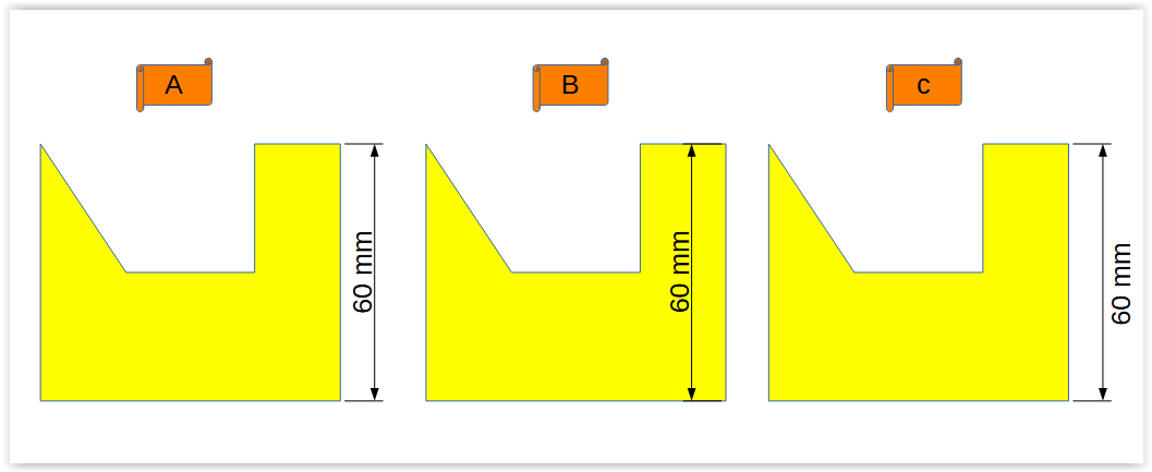 Opciones cotas para ejercicio