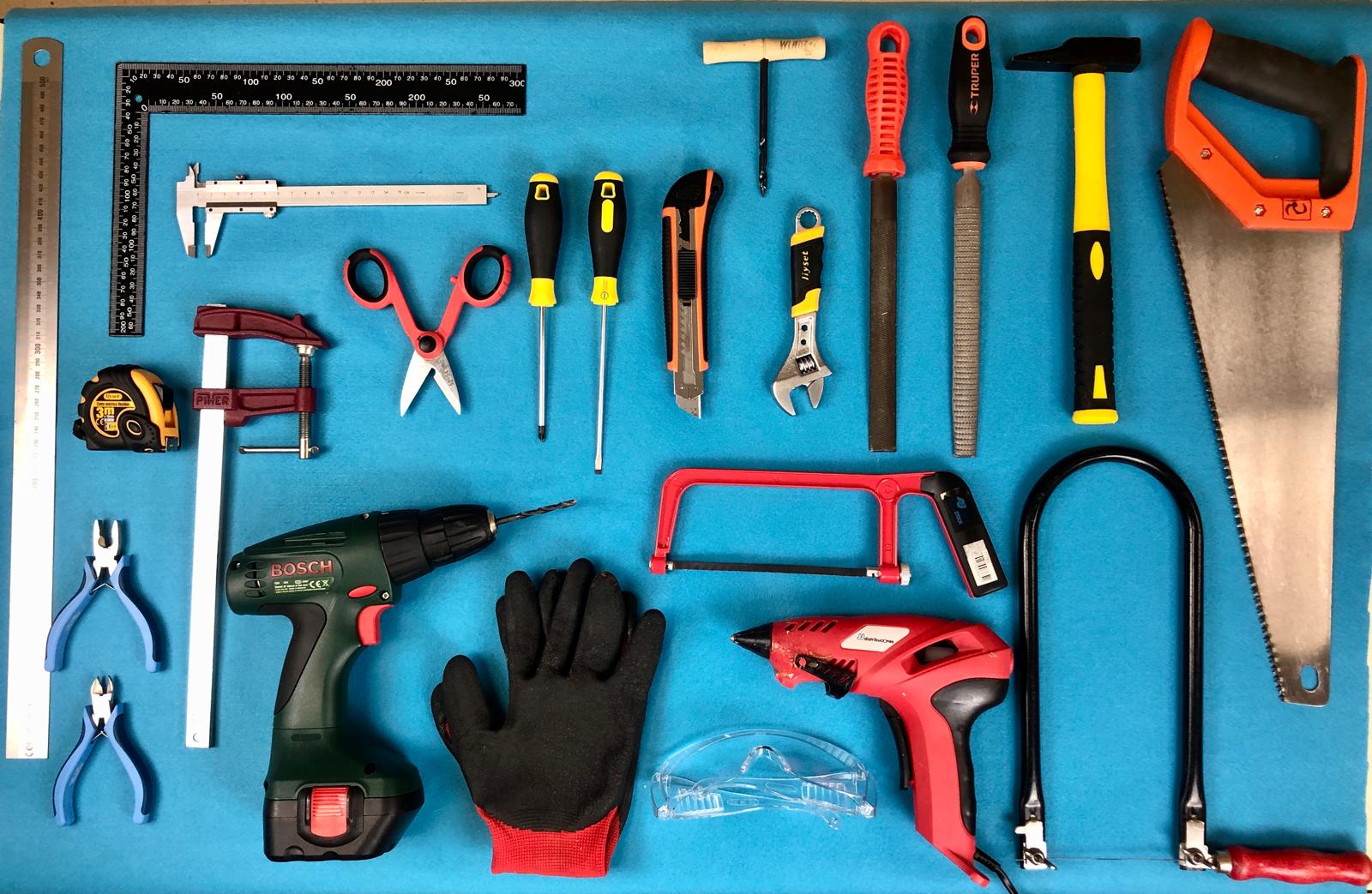 Tablón herramientoas