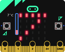 Medición de temperatura en Microbit