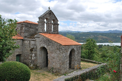 Exterior de Santa Comba de Bande