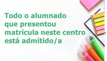 admisión 2025